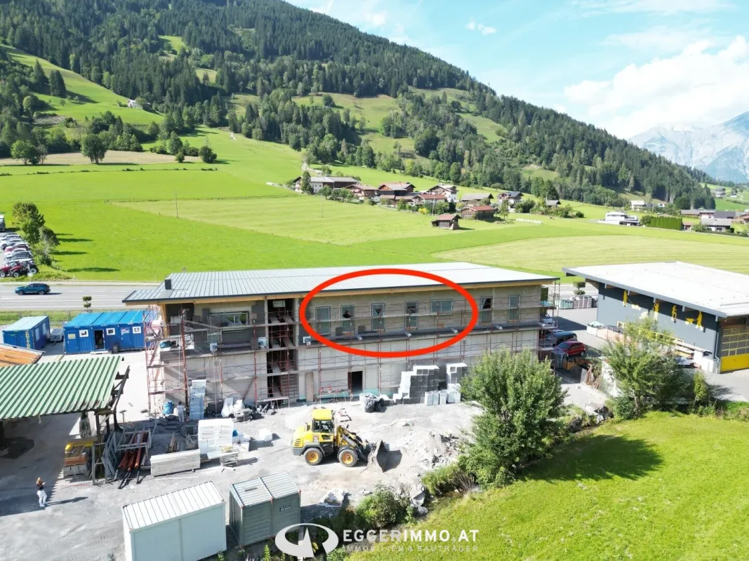 Moderne neubau Büroflächen (auf Wunsch inkl. Dienstwohnung) in Saalfelden / Harham direkt an der B311 zu vermieten - Bild 1