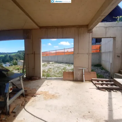 Traumlage, einzigartiges Architektenhaus mit Pool in Teilrohbau zur Fertigstellung in Voitsberg - Bild 2