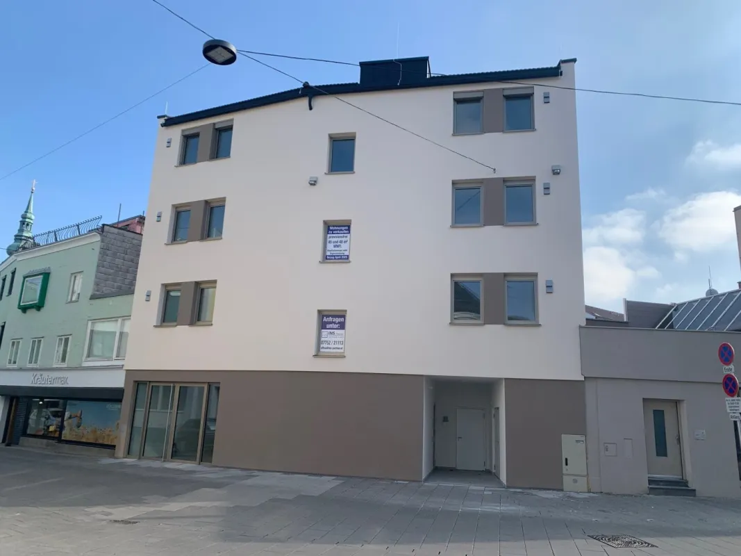 Wohnen in Ried: Erstbezug! 2-Zimmer Neubauwohnung mit möblierter Küche - Bild 1