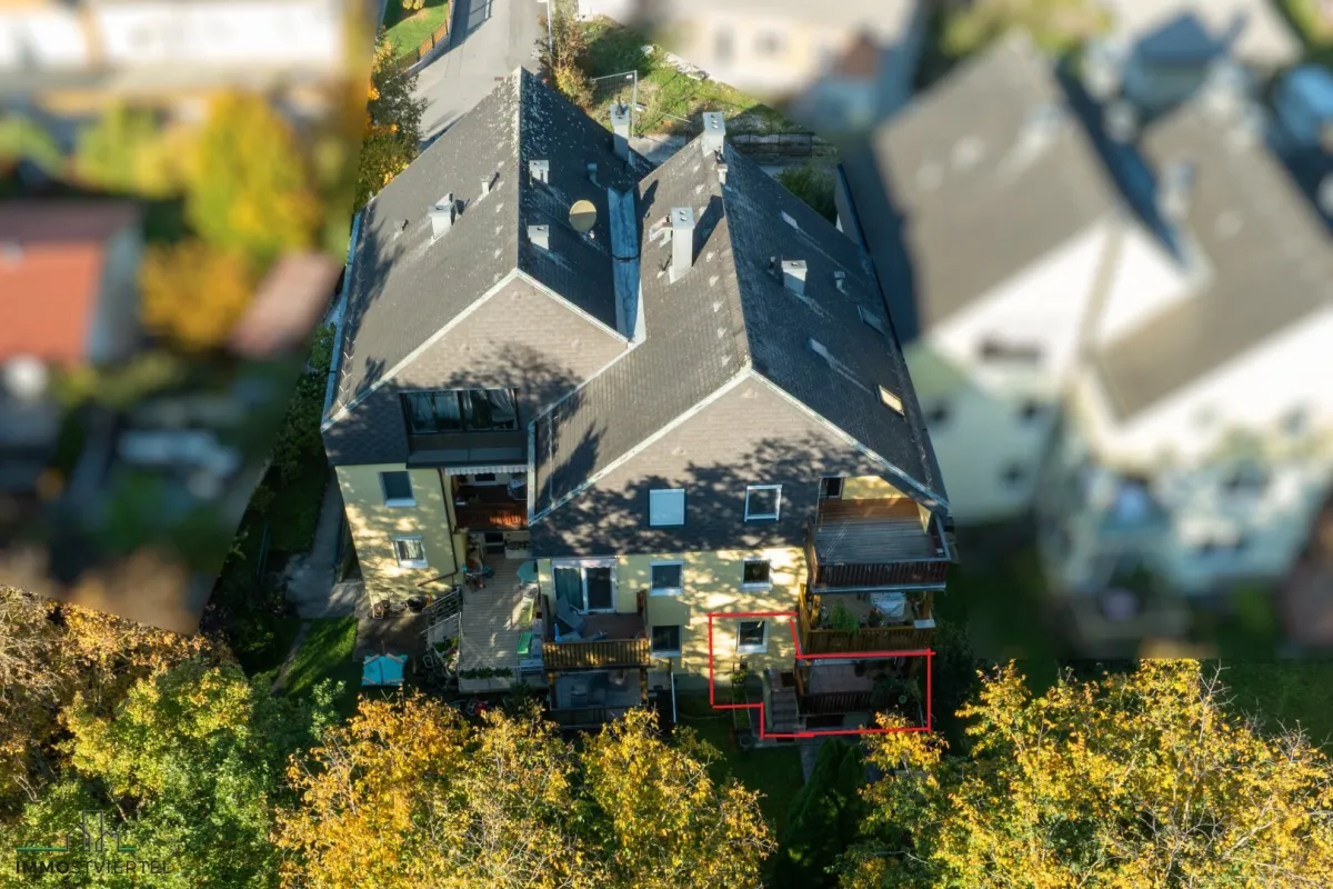 Eigentumswohnung mit Loggia und Zugang zum Garten in Purgstall! - Bild 1