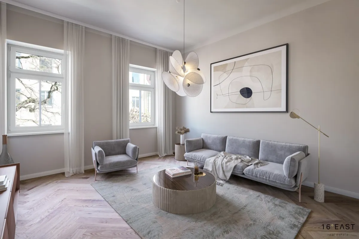 Charmante 3-Zimmer-Altbauwohnung | Erstbezug nach hochwertiger Sanierung | Nähe U4 - Bild 1