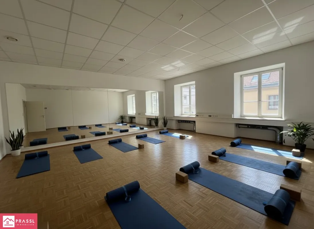 #Gymnastik oder Besprechung nahe Hauptplatz? #Pauschalmiete  inkl. HK/Strom/BK #Jetzt mieten! - Bild 1