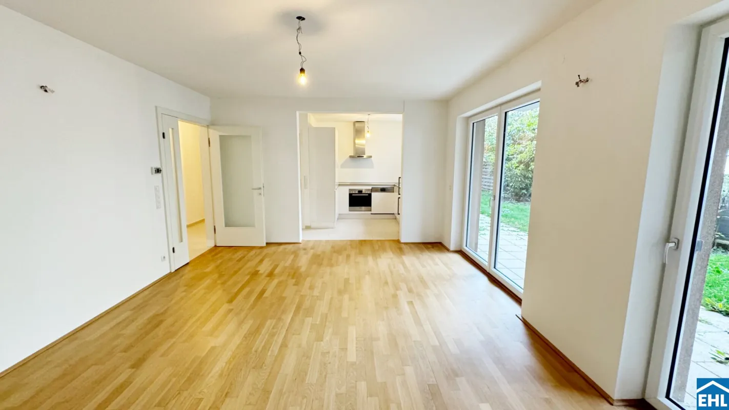 Eigentumswohnung in absoluter Ruhelage: Geräumige 3-Zimmer-Wohnung mit Garten - Bild 1