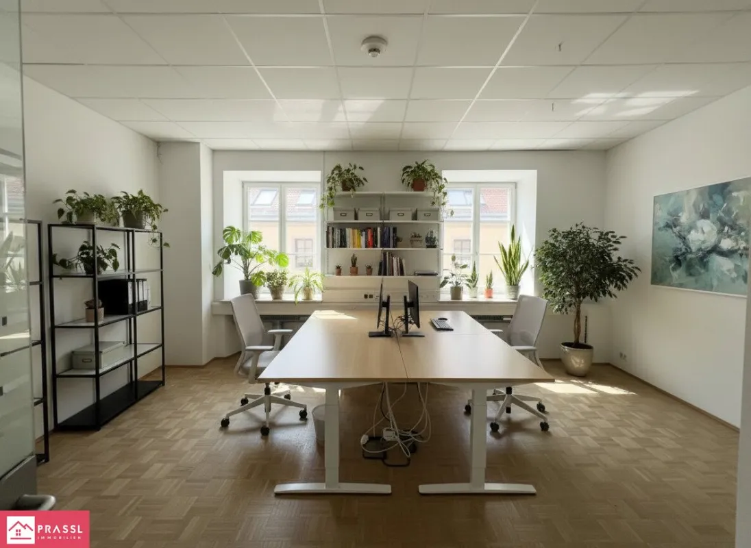 #Ihr Büro nahe Hauptplatz #Pauschalmiete  inkl. HK/Strom/BK #Jetzt mieten! - Bild 1