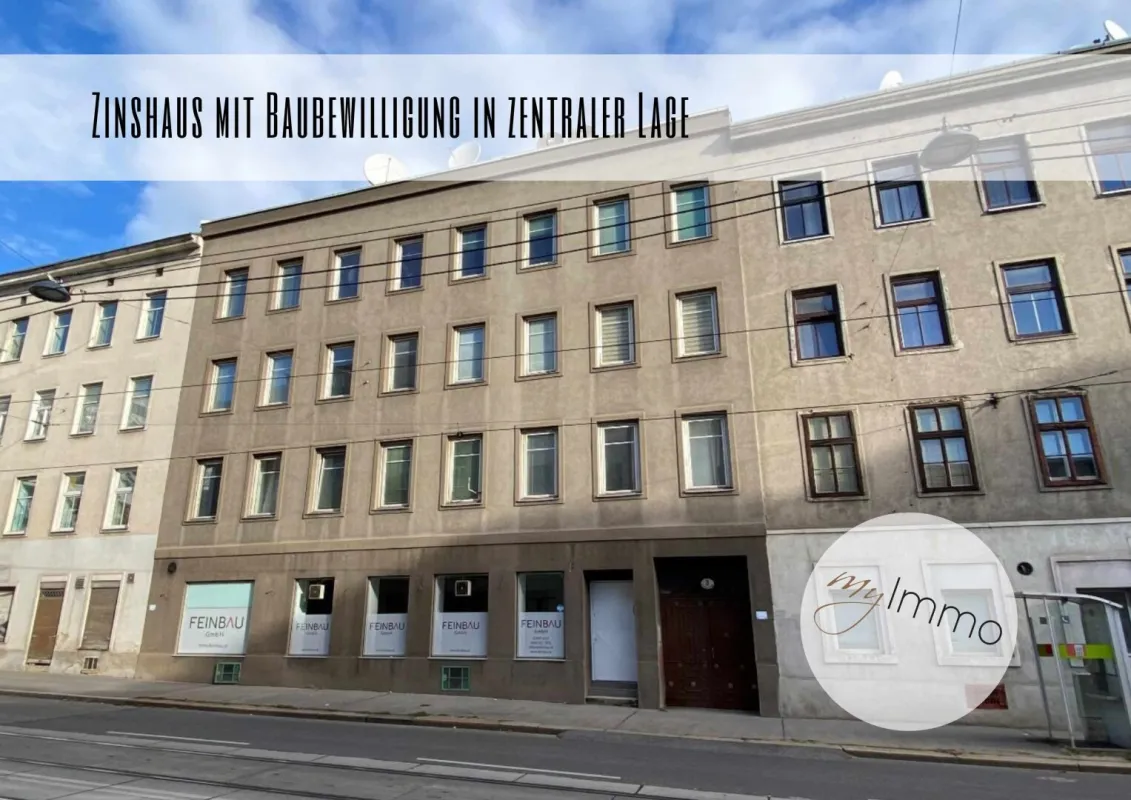 Zinshaus mit Baubewilligung in zentraler Lage - Bild 1