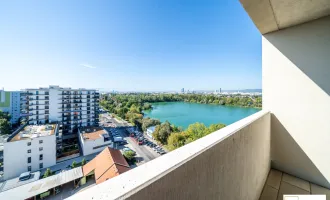 10. Stock! 2-Zimmer Wohnung mit Wasserblick zum Mietkauf!