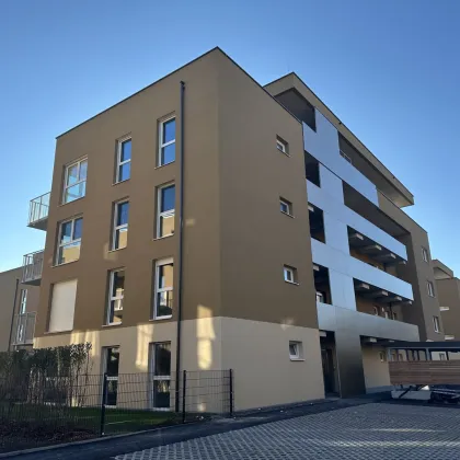 ERSTKLASSIG! Helle 2-Zimmer-Neubauwohnung mit großzügigem Balkon, exklusiver Tischlerküche und Tiefgaragenplatz! - Bild 3