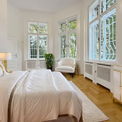 Top-sanierte 5-Zimmer Altbauwohnung mit Veranda in Oberdöbling - Bild 3