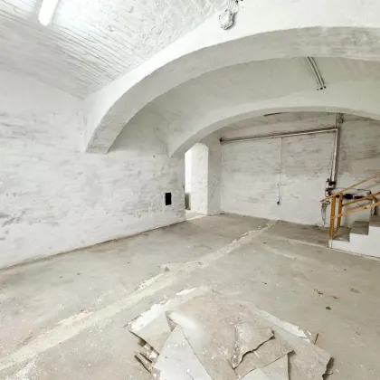 PROVISIONSFREI! Hannovermarkt, Wallensteinstraße Lager / Magazin mit 46,51 m2 Nutzfläche und Strassenzugang zu vermieten! - Bild 2