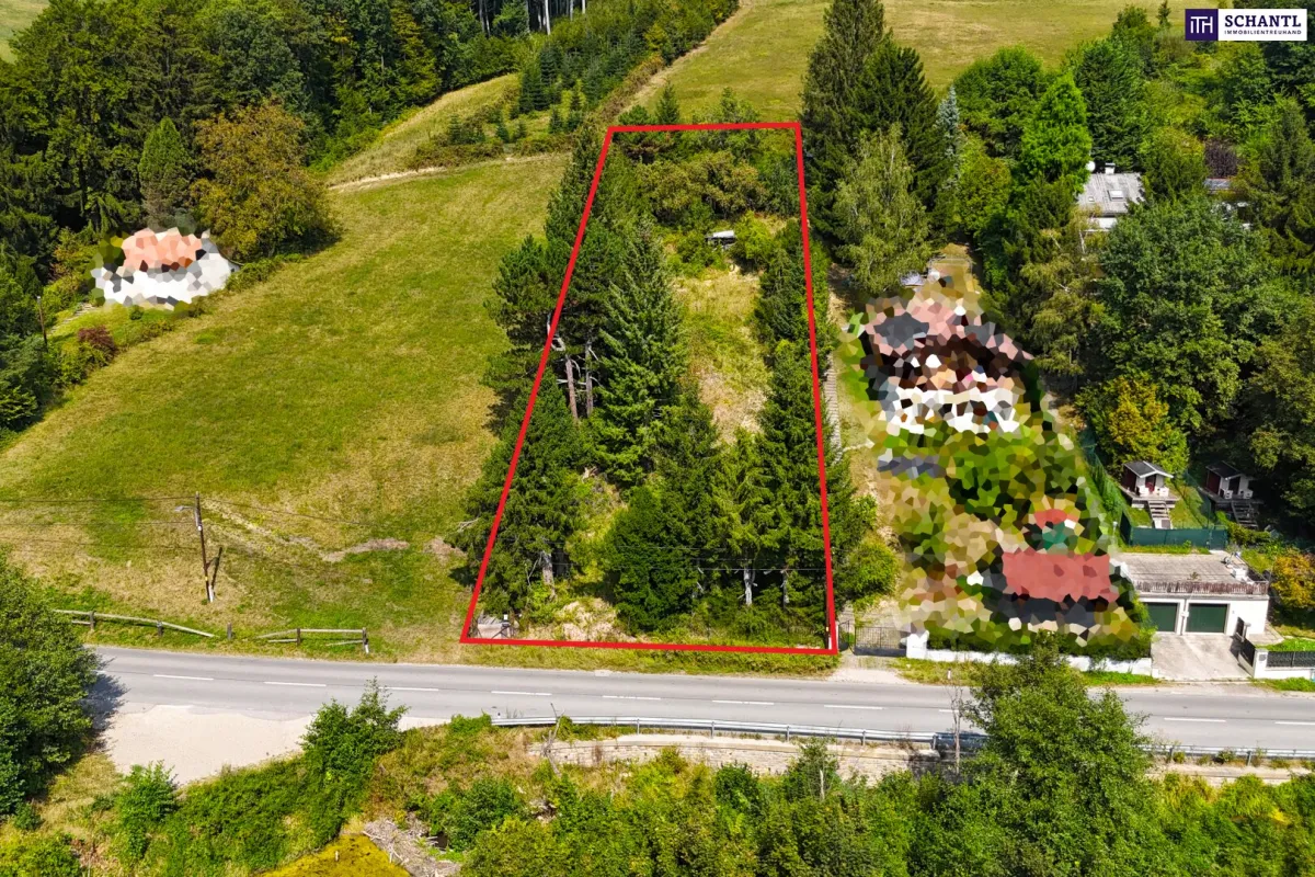 NEUER Preis! Ein wahres Paradies: Zwei Baugrundstücke in Klosterneuburg, 1626 m² Eigengrund! - Bild 1