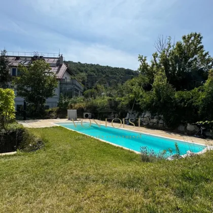 EINZIGARTIGES PENTHOUSE mit TERRASSE, PRIVATEM GARTEN UND POOL - RESIDIEREN AM FREIHOF im Herzen der Weinberge - Historischer Charme kombiniert mit dem Zeitgeist der Moderne - Bild 2