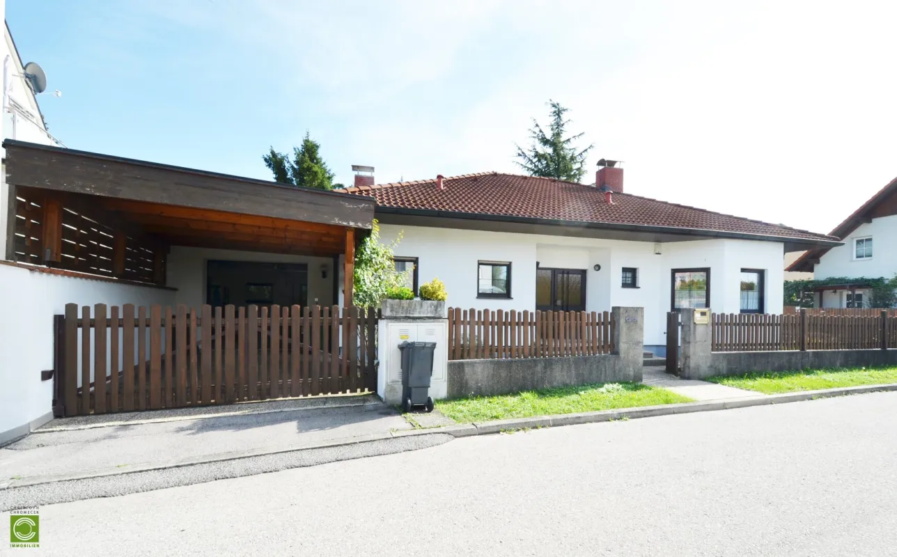 CHRISTOPH CHROMECEK IMMOBILIEN - PERCHTOLDSDORF - Erstklassiger Bungalow auf ruhigem Eckgrundstück! - Bild 1