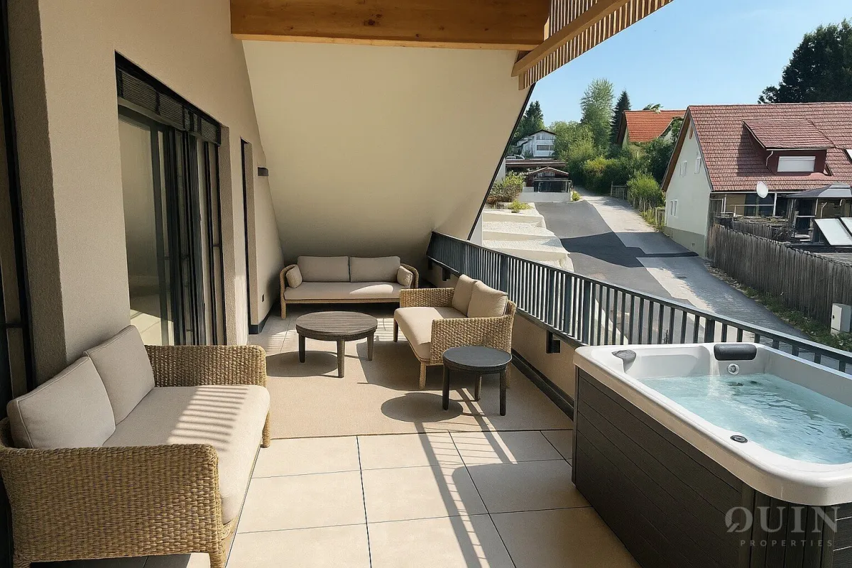 Exklusive Dachgeschosswohnung in Weinitzen bei Graz - Bild 1