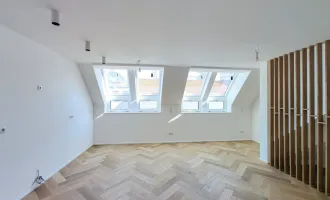Exklusive 2-Zimmer Dachgeschosswohnung mit Terrasse und Balkon nahe AKH und St. Anna Kinderspital