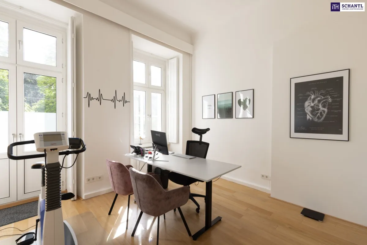 PERFEKT! IHR SCHRITT IN DIE SELBSTSTÄNDIGKEIT! Servicierte Arztpraxis im Herzen von Graz! VIDEO-RUNDGANG! - Bild 1