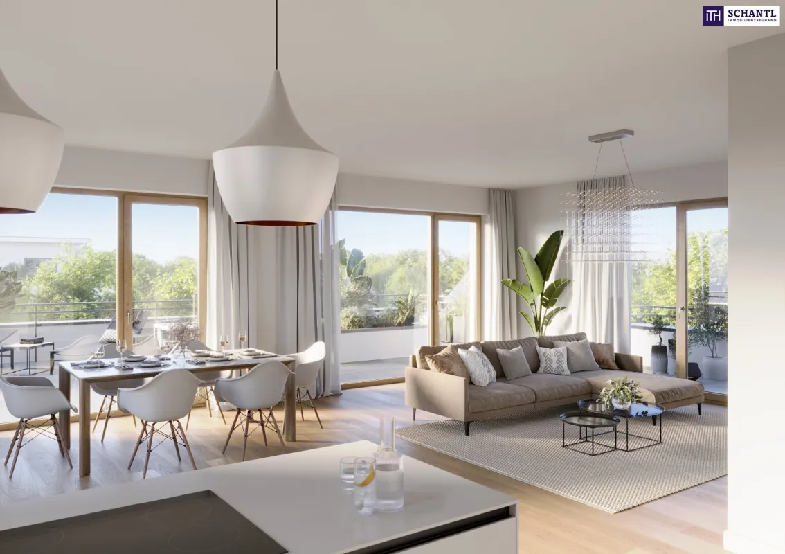 SPITZE! EIN TRAUMHAFTES PENTHOUSE! EINE GRÜNE OASE! Mehr Raum. Mehr Natur. Mehr Zuhause – exklusive Gartenwohnung in Graz-Liebenau - Bild 1