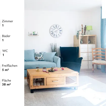 Gemütliche und sonnige Garconniere Nähe UKH | mit Westbalkon und Parkplatz in Graz-Eggenberg - Bild 2