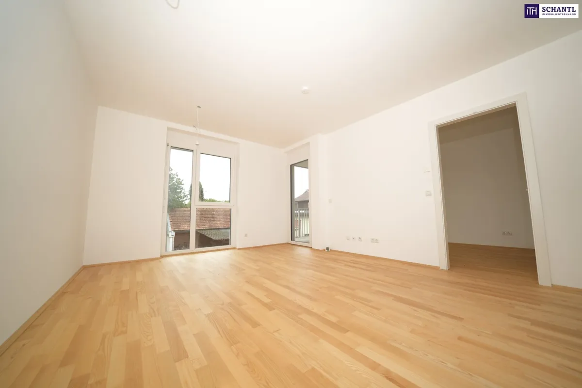 BEZAUBERND! KLEIN ABER FEIN! Traumhafte Erstbezug-Wohnung in Feldkirchen bei Graz - TISCHLERKÜCHE + TIEFGARAGEN PLATZ! JETZT BESICHTIGUNG VEREINBAREN! - Bild 1