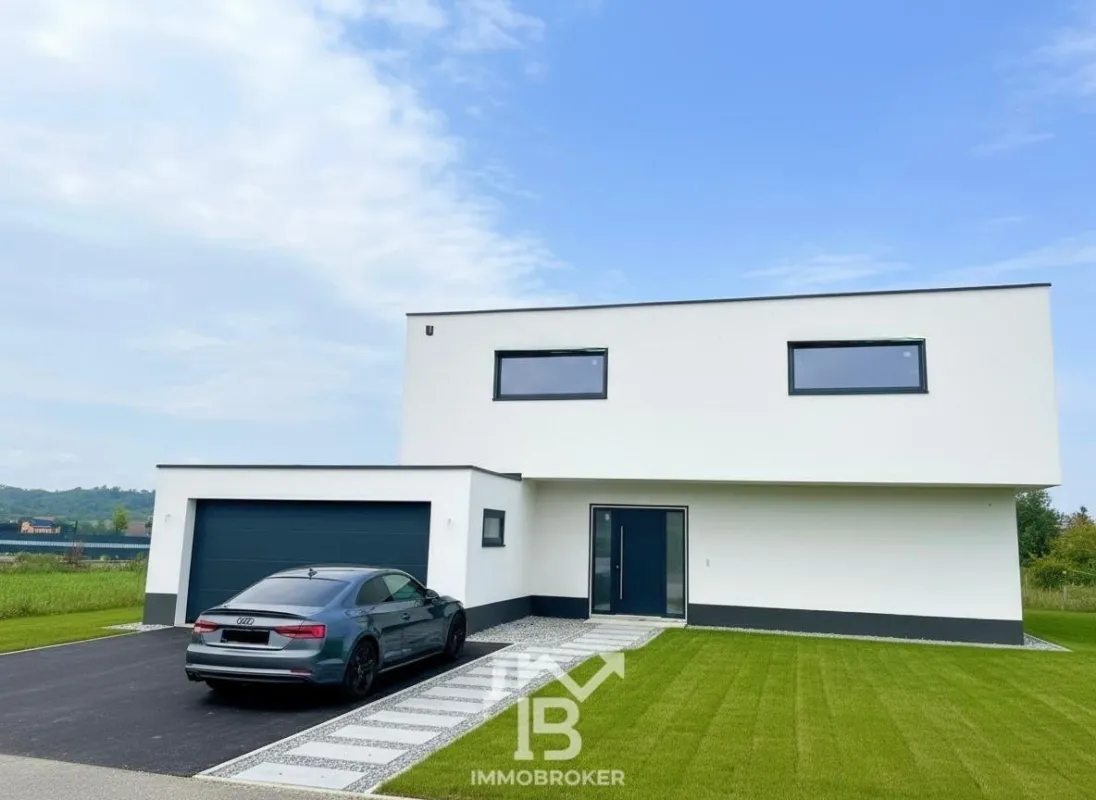 Traumhaus in Schönkirchen-Reyersdorf: Fertiggestellter Rohbau mit Gestaltungsspielraum - Bild 1
