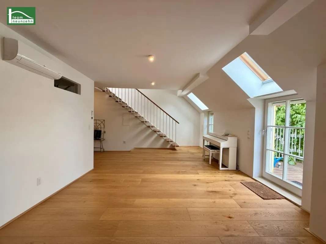 Maisonette mit Flair: 3-Zimmer-Wohnung mit Balkon & Dachterrasse in 1130 Wien! - Bild 1