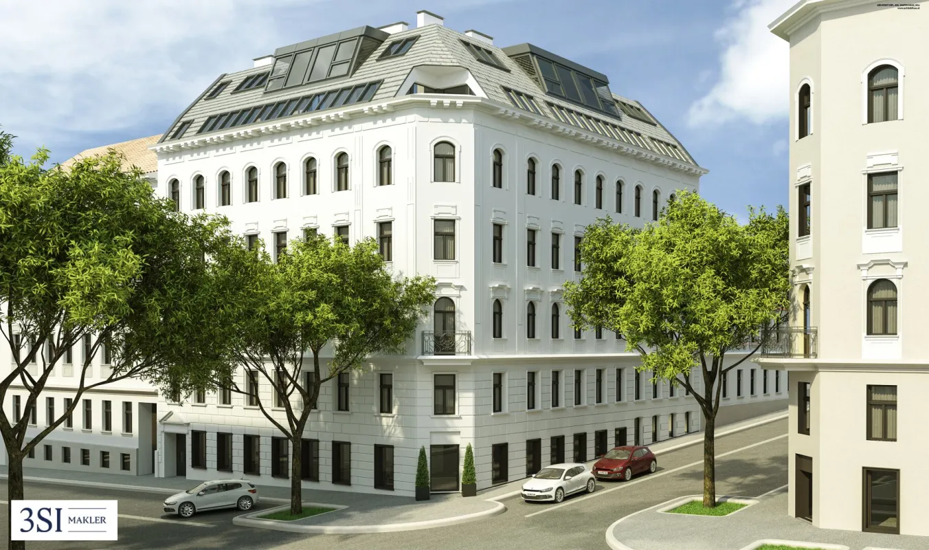 Baubewilligter Rohdachboden in beliebter und verkehrsberuhigter Lage nahe U3-Johnstraße und Hütteldorfer Straße - Bild 1