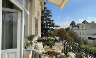 Exklusiver Altbaucharme in Gersthof - Sanierungsbedürftige 3,5-Zimmer-Wohnung mit West-Balkon in Zinsvilla