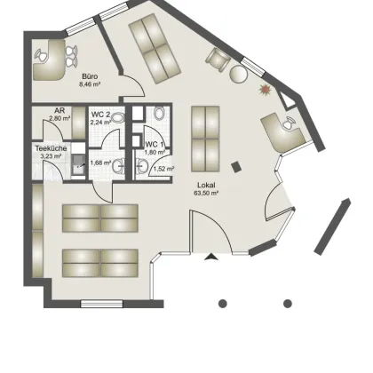 Geschäfts- und Dienstleistungslokal in Zentrumslage! - Bild 3