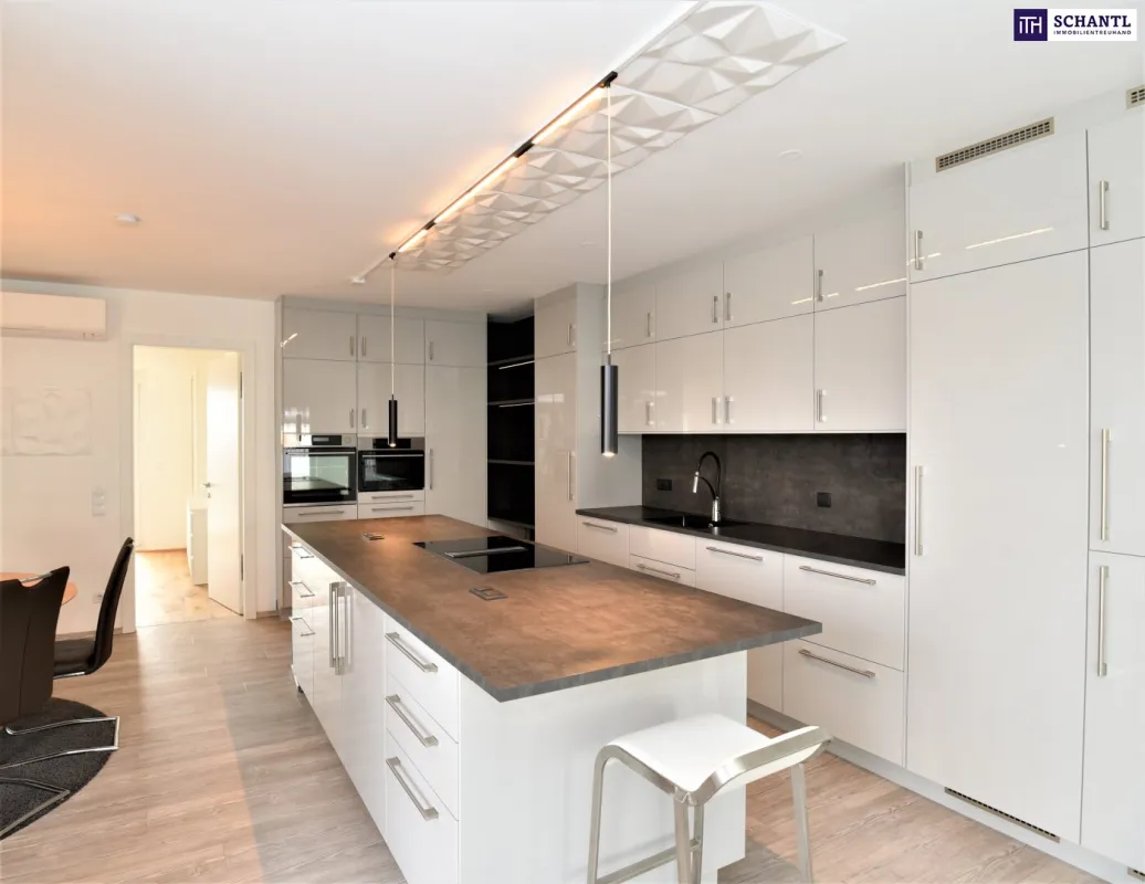 Top ausgestattetes Penthouse in Graz-Puntigam! Verpassen Sie nicht diese Traumwohnung mit 4 Zimmern, riesiger Terrasse und Whirlpool – Ihr neues Luxusdomizil wartet! - Bild 1