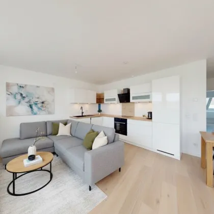 1140 Wien, Hütteldorfer Straße, Terrassenfernblick, 2 Zimmer + Wohnküche, 71m² + 7,5m² Terrasse, Dachgeschoss, moderne Einbauküche, Erstbezug, Top Infrastuktur - Bild 3