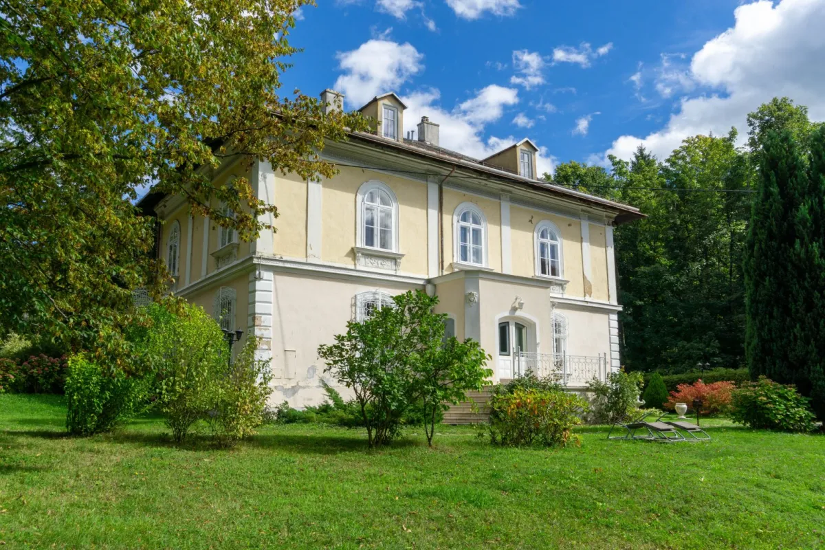 Schlossartige Villa auf über 6.600 m² teilbarem Bauland in einzigartiger Lage Pressbaums - Bild 1
