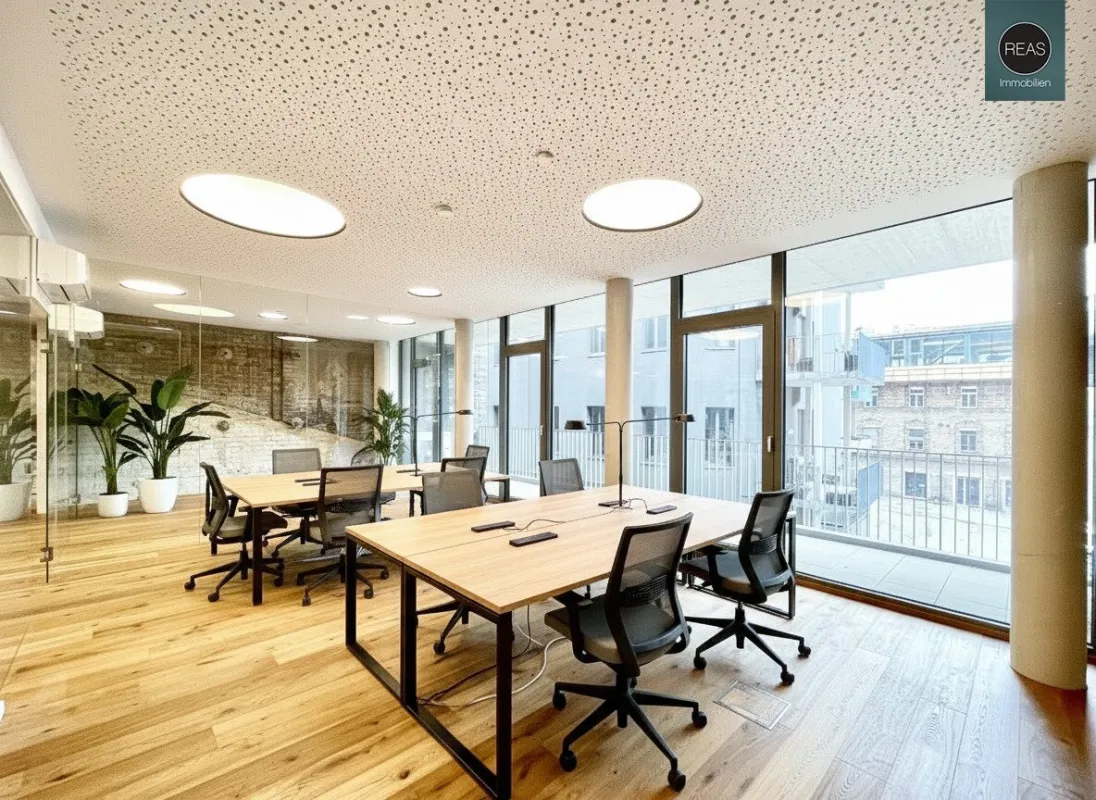 Sehr gut ausgestattetes Loft mit 2 Terrassen in der Brotfabrik Wien! - Bild 1