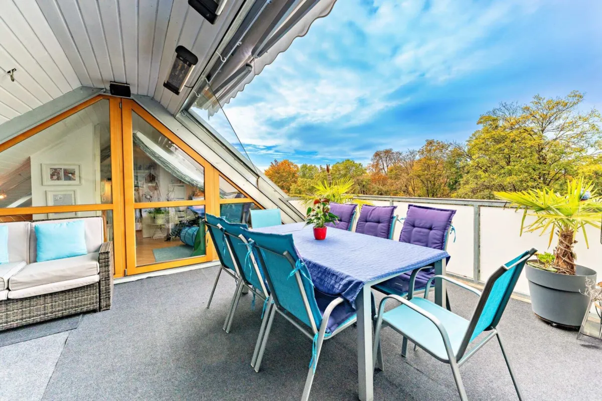 Maisonette in Toplage beim Grazer Augarten mit sonniger West-Terrasse - Bild 1