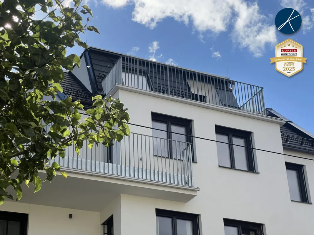 Gut vermietbarer Anlegertraum - U6 Erlaaer Straße: ‚PENTHOUSE-FEELING' im NEUBAU-ERSTBEZUG - Bild 1