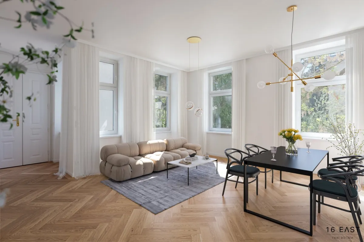 Helle 3-Zimmer-Wohnung im Stilaltbau | neu renoviert | Erstbezug | Wien-Hietzing - Bild 1