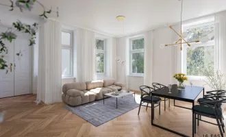 Helle 3-Zimmer-Wohnung im Stilaltbau | neu renoviert | Erstbezug | Wien-Hietzing
