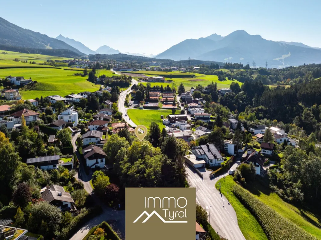 Baugrundstück in Aldrans – sonnige Aussichtslage über Innsbruck - Bild 1