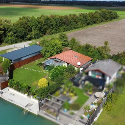 Wohlfühloase Badehaus auf großem Pachtgrundstück direkt am See - nahe der Wiener Stadtgrenze - Bild 2