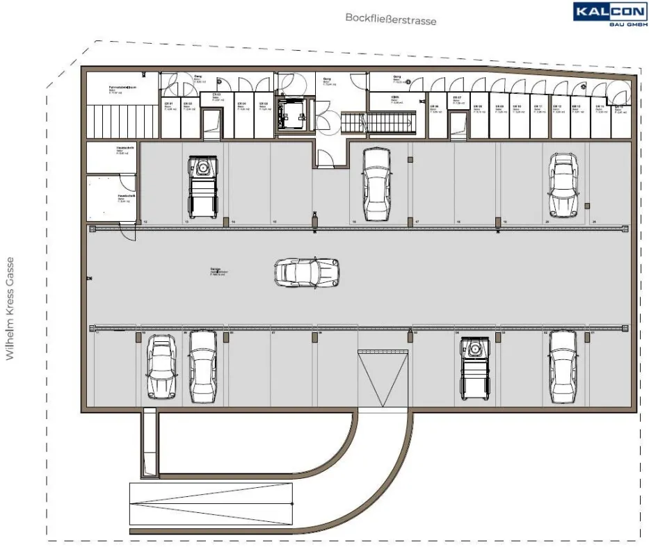 Tiefgaragenplätze im Zentrum von Deutsch-Wagram - Bild 1