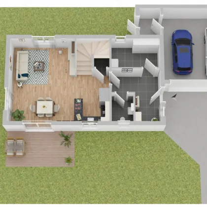 LETZTES Neubau Einfamilienhaus! Neubau Marchtrenk 114m² | Größter Garten 142m² | Landesförderung möglich - Bild 3
