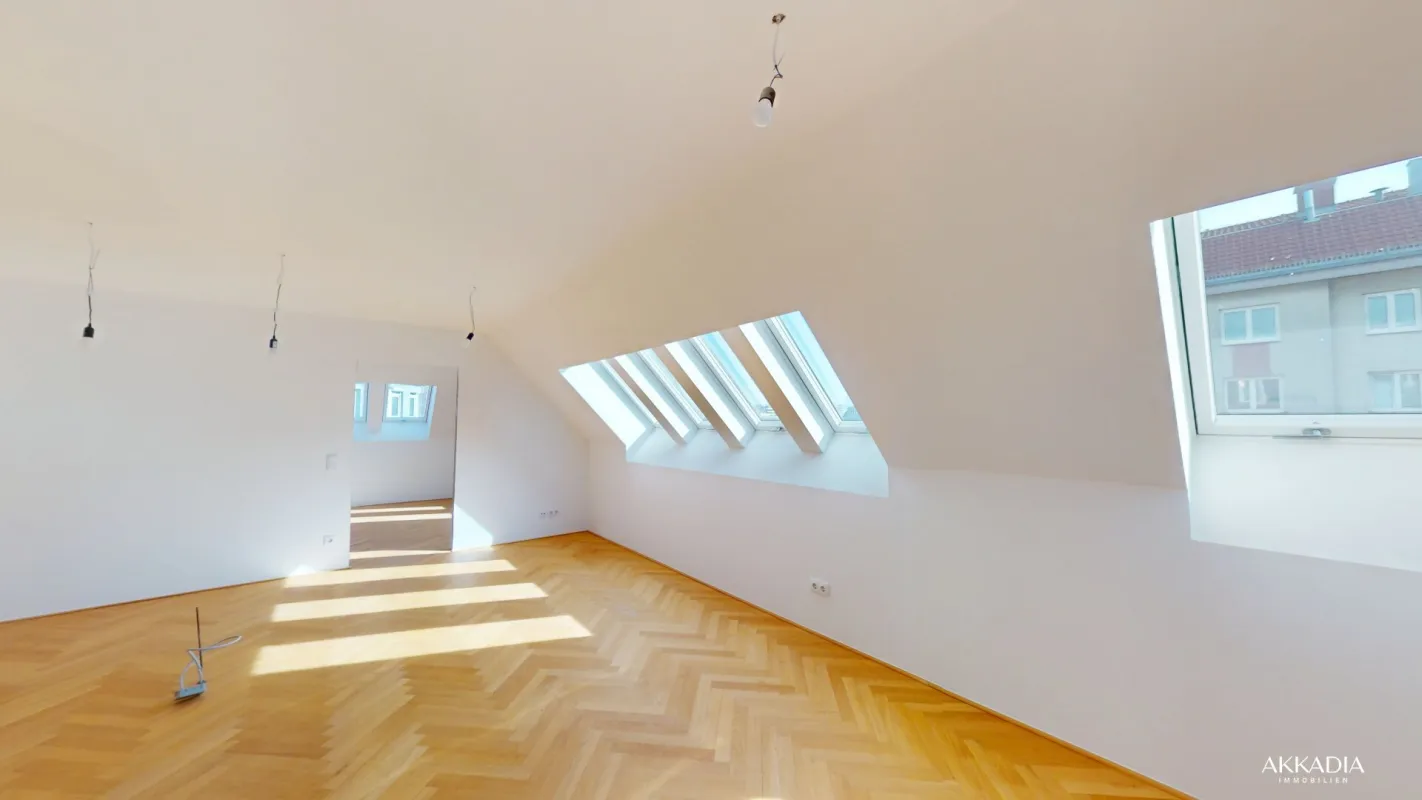 Charmante 2-Zimmer-Dachgeschoßwohnung im 9. Bezirk - Bild 1