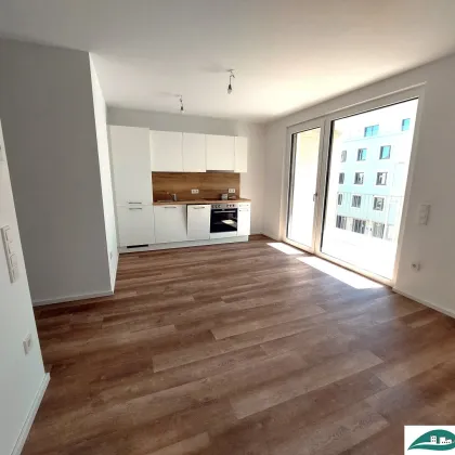 Erster eigener Wohn(t)raum gesucht? - freundliche 2-Zimmerwohnung mit großer Loggia - Neubau - Erstbezug - Tiefgarage vorhanden - Bild 2