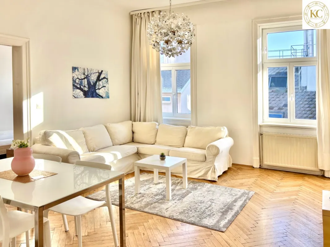 Wohnen im gediegenen Altbau – 3-Zimmer-Wohnung in ruhiger Lage Nähe Liechtensteinpark - Bild 1