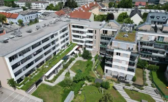 Grünblick mitten in der Stadt: 2-Zimmer-Neubauwohnung in Hofruhelage