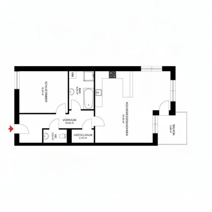 Wohnen am Mondsee - moderne 2-Zimmer-Wohnung - Bild 2