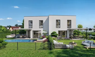 Moderne Doppelhaushälften in Wagna – großzügig, hell & mit geräumigem Eigengarten!