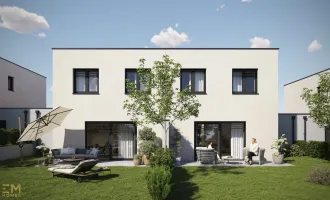 Top 6: Herbstaktion für die ersten 3 Käufer! Schlüsselfertige Doppelhaushälfte mit 5 Zimmern, Carport, Terrasse, Eigengarten!