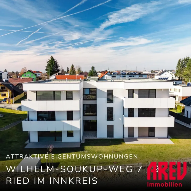 Südwestseitig ausgerichtete 3-Zimmer-Dachgeschoßwohnung mit uneinsehbarem Balkon - Top 9/1 - Bild 1