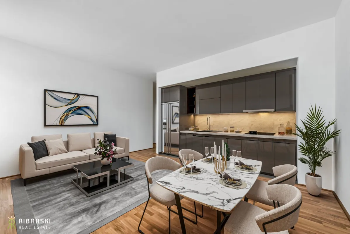 BAD VÖSLAU inkl. 2 TG Plätze - Wohnen in Verbundenheit - stylische Maisonette mit südseitiger Dachterrasse - Bild 1