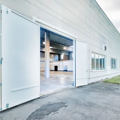 Halle mit 700qm Nutzfläche und Nebenräume in 1210 Wien – ideal für Lager, Produktion und Logistik - Bild 2