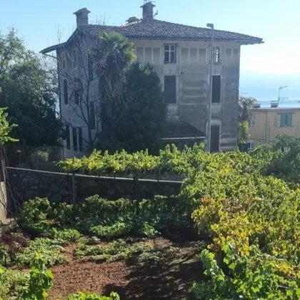 Etagenwohnung mit Garten ober der Altstadt in Lovran! Das Meer ruft! - Bild 2